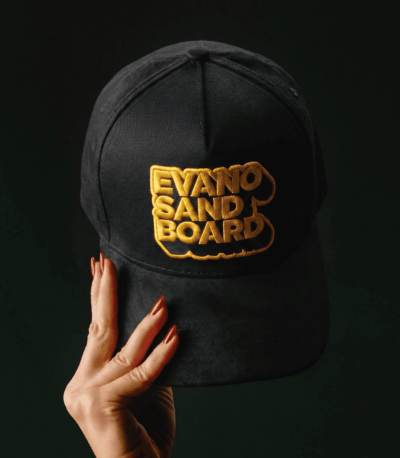 Gorra Evano Sand Negra