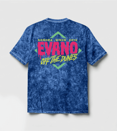 Playera Azul Min