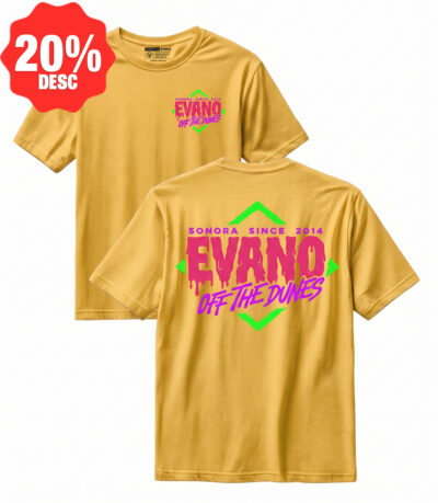 Playera Off amarilla