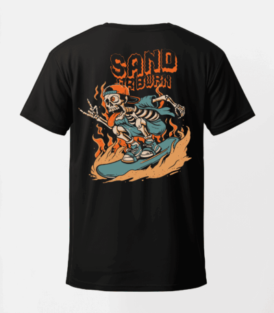 Sand or burn